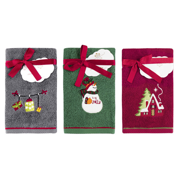 The Holiday Aisle® Dakyla 6 Piece 100 Cotton Fingertip Towel Set Wayfair